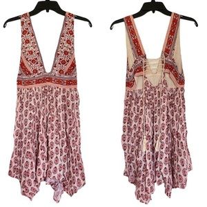 Cotton Candy LA Boho Paisley Dress